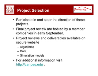 Car Overview Dec 2008