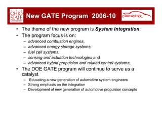 Car Overview Dec 2008