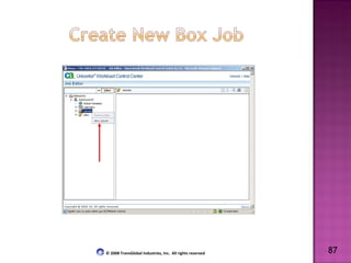 87 © 2008 TransGlobal Industries, Inc.  All rights reserved 