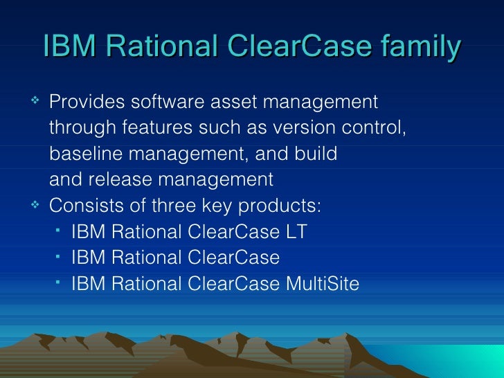 clearcase basics clearcase