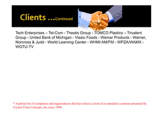 Cc Concepts Presentation Of Services