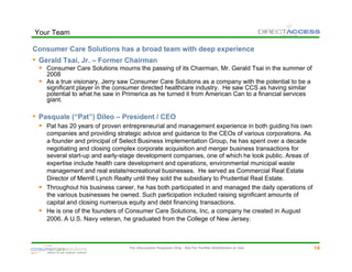 Empowerment to Control Your Healthcare & Related Costs