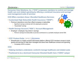 Empowerment to Control Your Healthcare & Related Costs