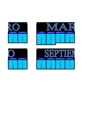 calendario