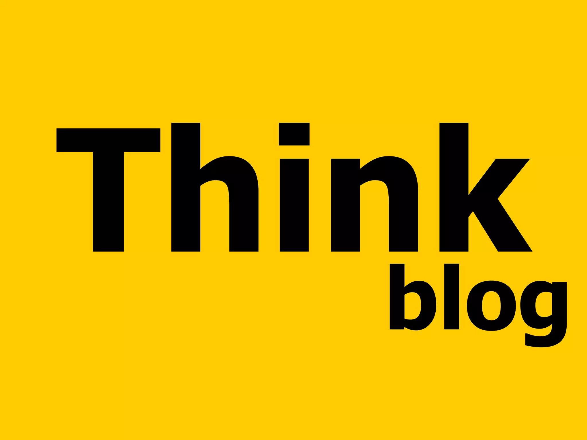Think blog 