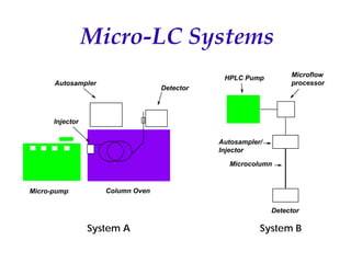 Recent Advances in Micro LC and CEC