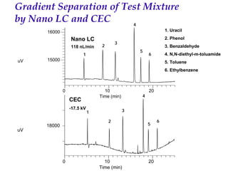 Recent Advances in Micro LC and CEC