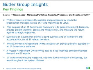 The Relationship Between ITG and ITSM Lifecycles  
