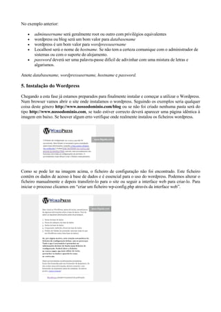 Como Instalar O WordPress