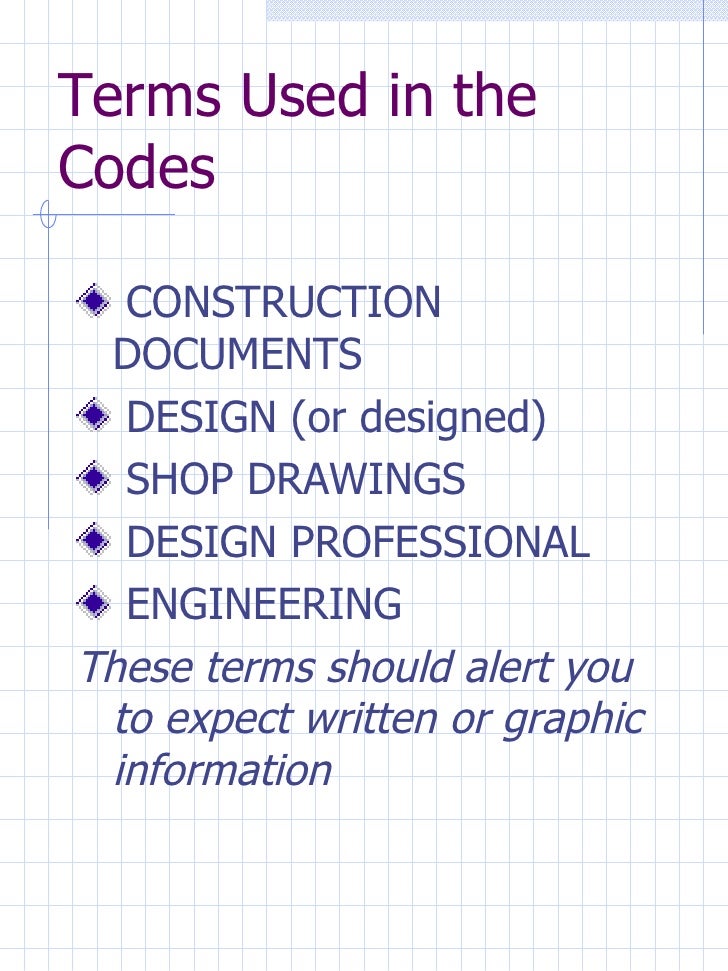 Construction Documents Required by the Connecticut Building Code