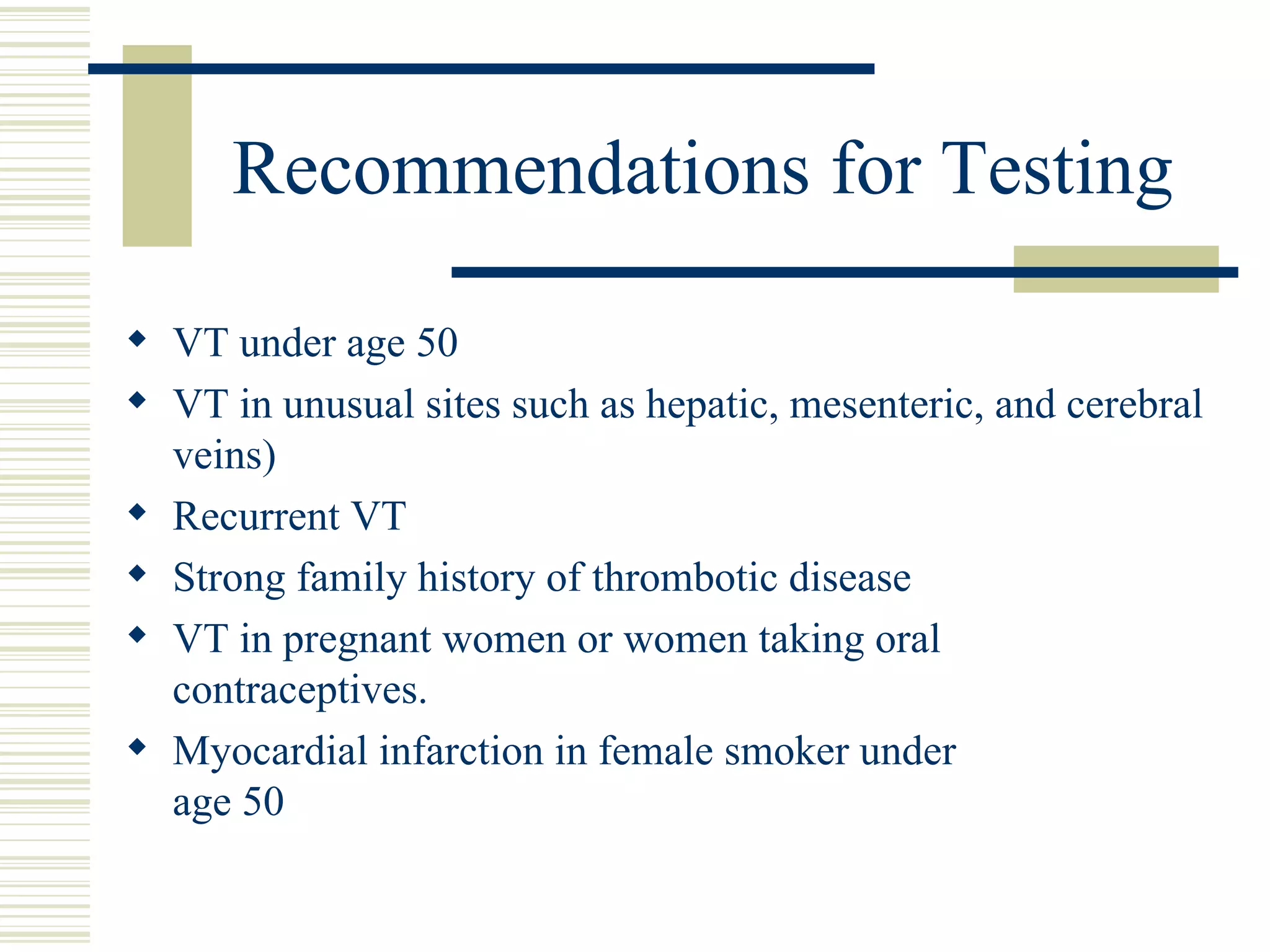 Cp Rounds Factor V Leiden & Pregnancy PPT