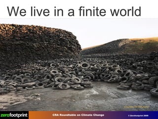 We live in a finite world (Courtesy Ed Burtynsky) 