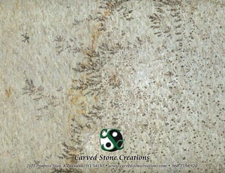 Carved Stone Creations - Stone Design Portfolio