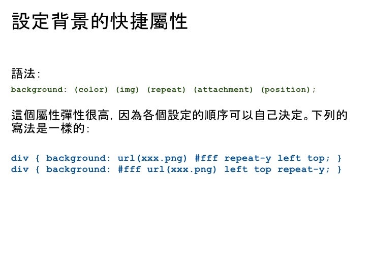 Intro. to CSS