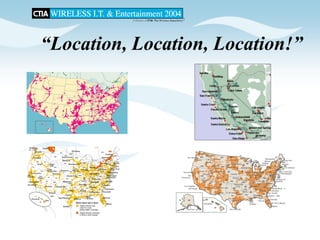 CTIA 2004 Wireless I.T. & Entertainment, "M2M Seminar Panel Discussions", Jean Barrette, Moderator