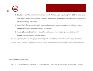 Columbus Urban League Marketing Plan