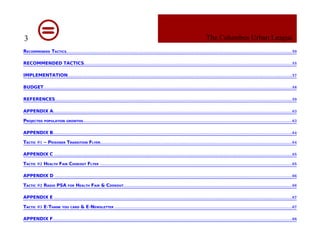 Columbus Urban League Marketing Plan