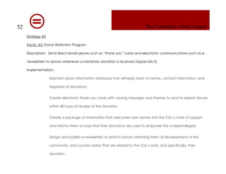 Columbus Urban League Marketing Plan