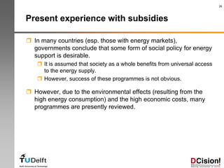 Can Energy Policy Be Social