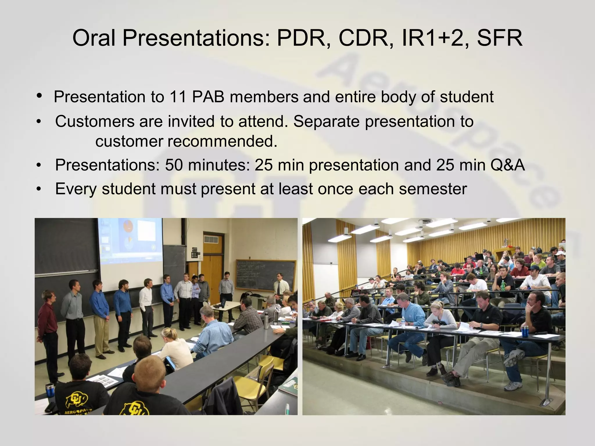 Capstone Senior Design Projects Comprehensive