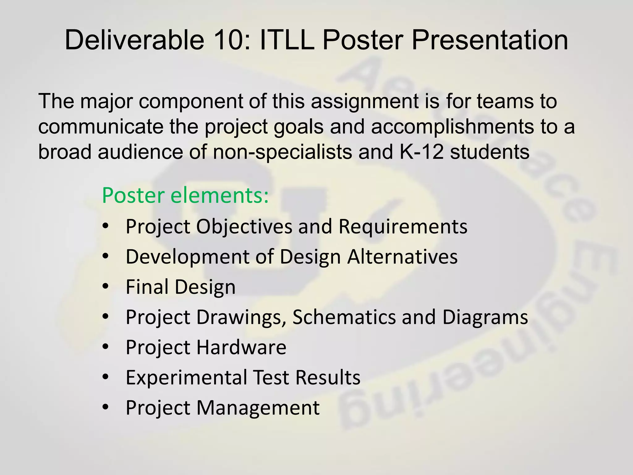 Capstone Senior Design Projects Comprehensive