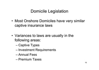 Captive Insurance Strategies