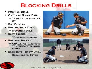 Catching Mechanics And Drills 2 05 07 | PPT