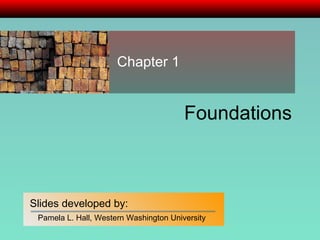 Foundations Chapter 1 