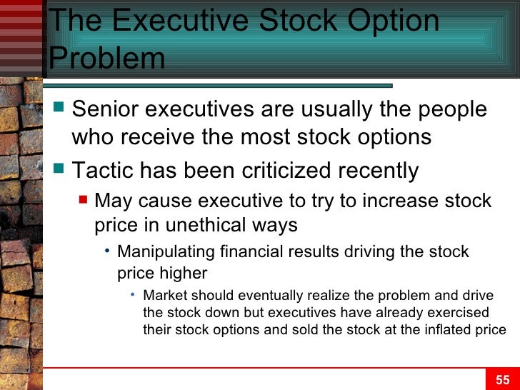 Backdating of stock options is unethical because