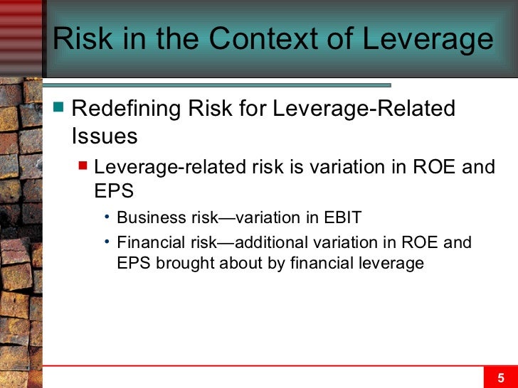 capital structure and leverage ch 13 View chapter 13 from fmt corporate at hanoi university chapter 13: capital structure and leverage o a firm's business risk is largely determined by the financial. capital structure and leverage ch 13 View chapter 13 from fmt corporate at hanoi university chapter 13: capital structure and leverage o a firm's business risk is largely determined by the financial.