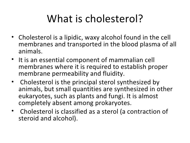 Cholesterol