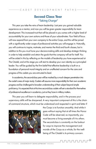 Citadel Leadership Brochure | PDF