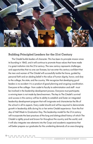 Citadel Ranks Citadel Leadership Brochure | PDF