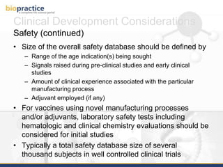 Clinical Vaccine Development Introduction