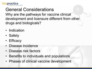 Clinical Vaccine Development Introduction