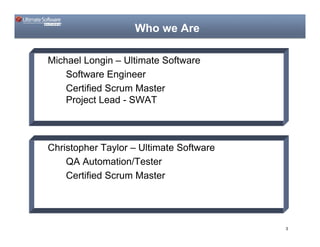 Code Camp  Applying Modern Software Development Techniques To Ui Testing