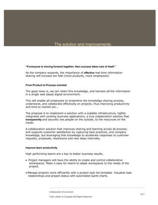 Collaboration Proposel