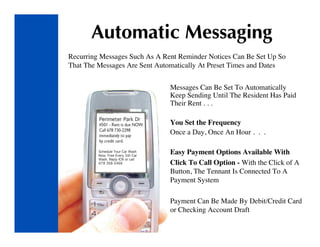 Community Text Message Communications