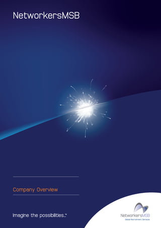 c
Networkers MSB / Annual Report 2008
NetworkersMSB
Company Overview
 