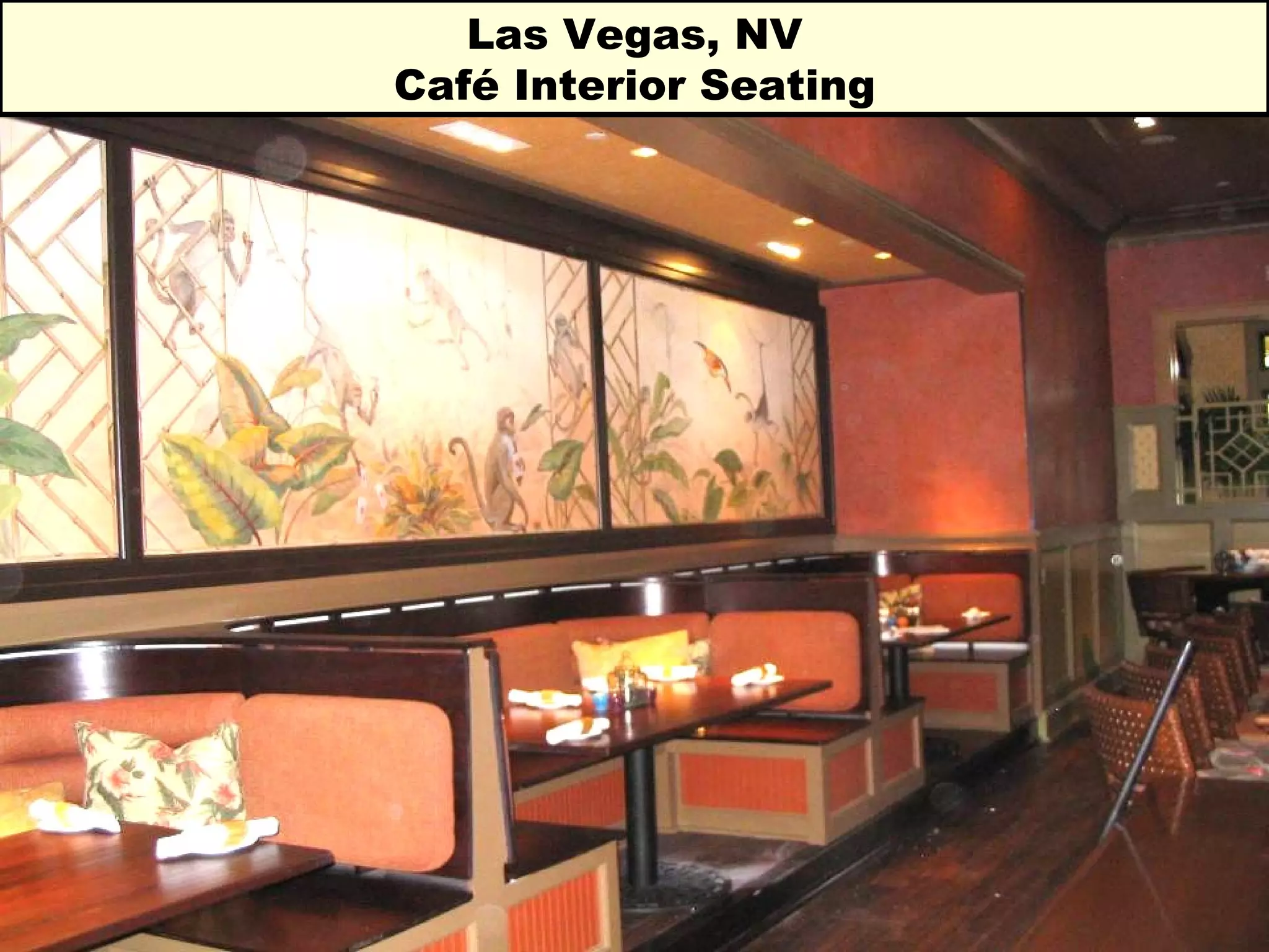 Las Vegas, NV Café Interior Seating 