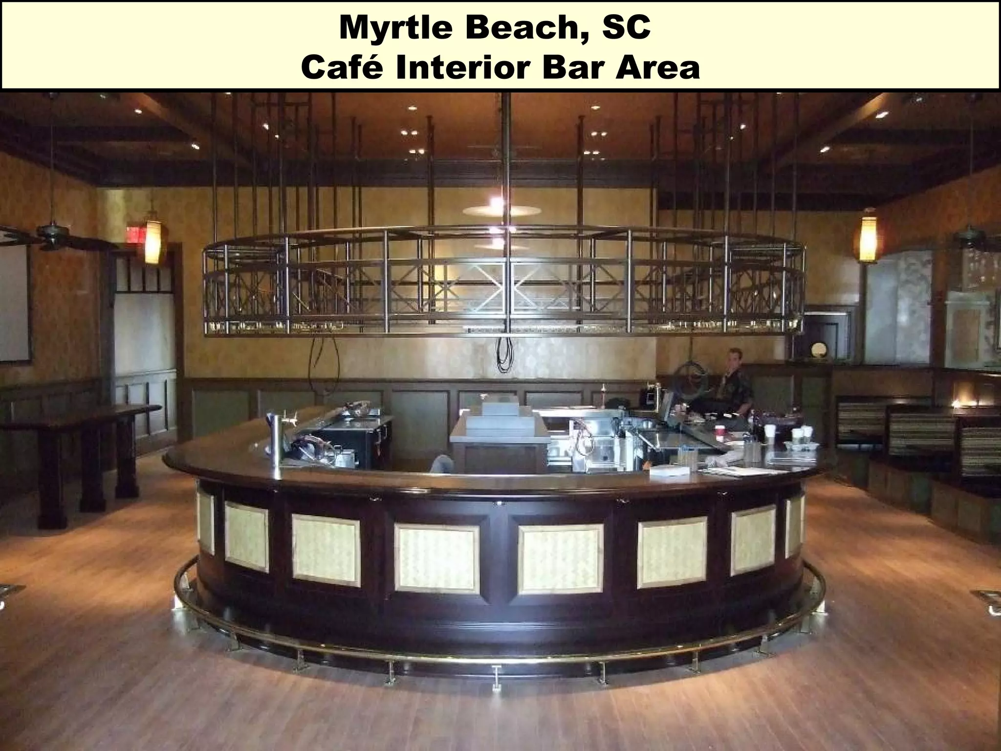 Myrtle Beach, SC  Café Interior Bar Area 