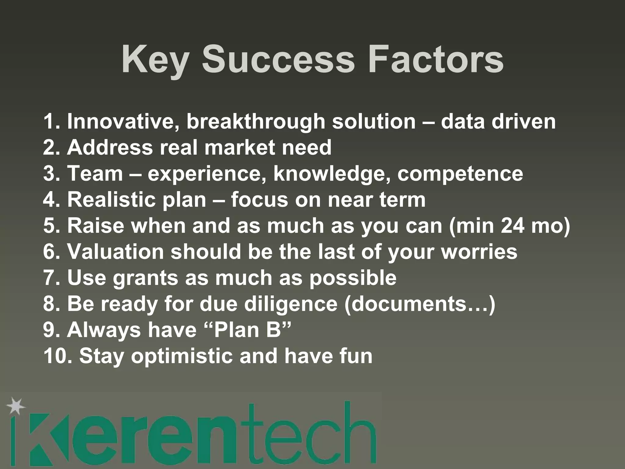 Considerations On Biotech And Medtech Fundraising