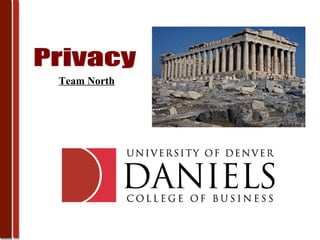 Privacy Team North 