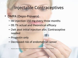 Methods of Contraception | PPT