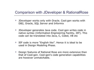 Coolgen Code Syntax Coolgen Shkehar | PPT