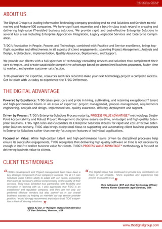 Digital Group Corporate Brochure