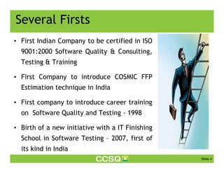 Software Quality Training