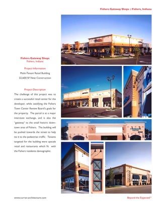 Curran Architecture Project Portfolio