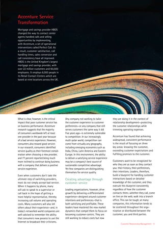 Customer Centricity Axisof High Performance May2008