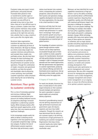 Customer Centricity Axisof High Performance May2008